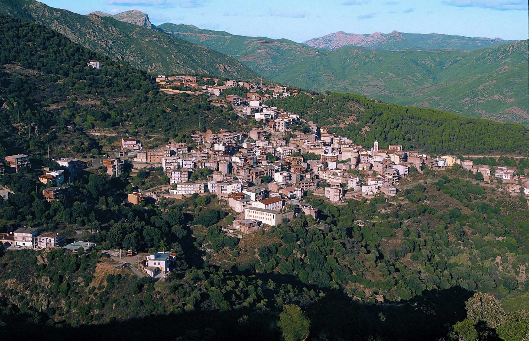 Panorama del Comune di Talana