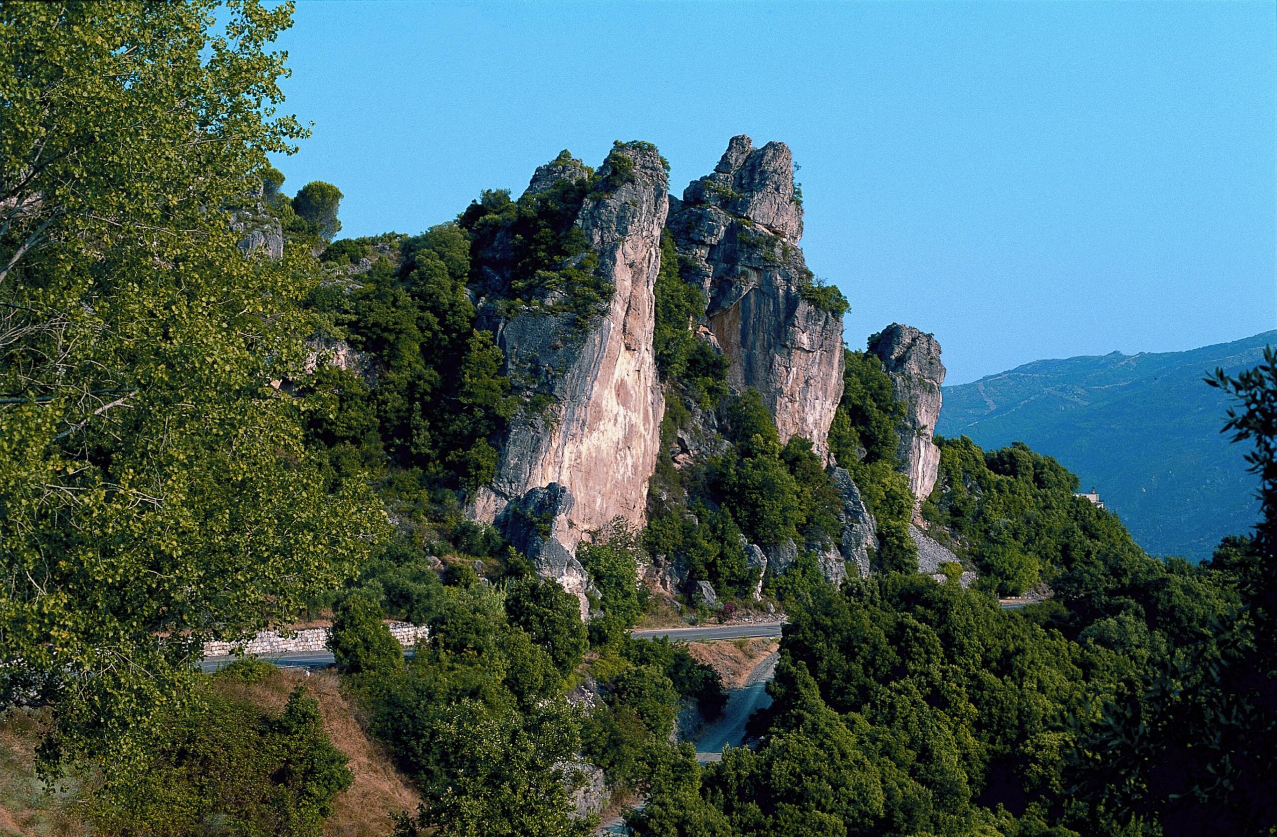 Panorama del Comune di Ulassai